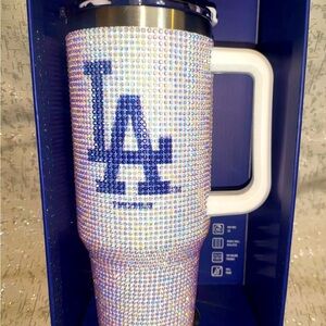 LA DODGERS BLING COLOSSAL TUMBLER 46OZ